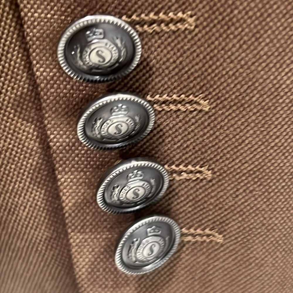 Men's Brown Blazer - Picture 6 of 9